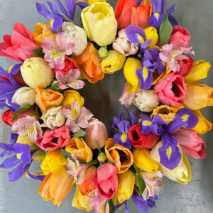 12 inch floral wreath