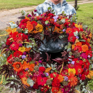 24 inch floral wreath