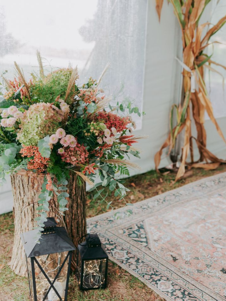 Wildly Native Flower Farm Ceremony Pieces