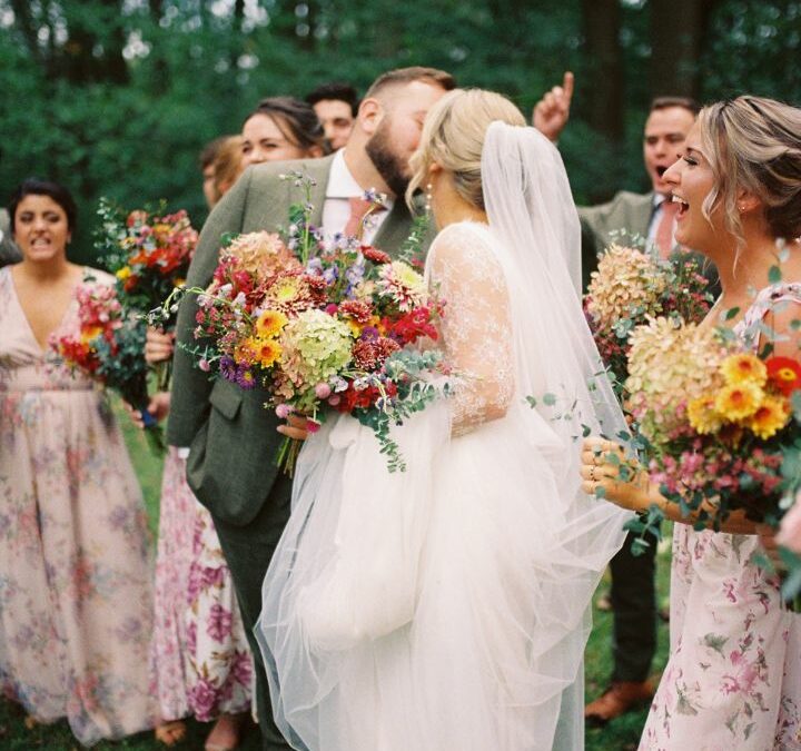 An Autumn Camp Wedding, Harvest Style: Brenn + Zack