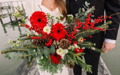 Wedding in a Winter Wonderland: Festive Christmas Style