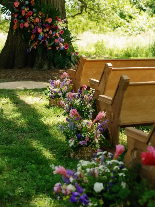 brightfloralbaskets Bride posing with bouquet