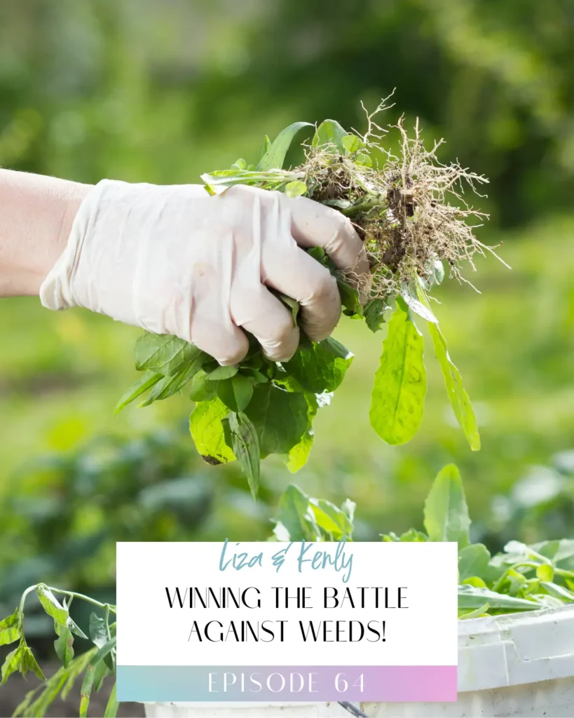 Podcast Title Image for Episode 64 of the Flower Files: Get Ready for Weeds