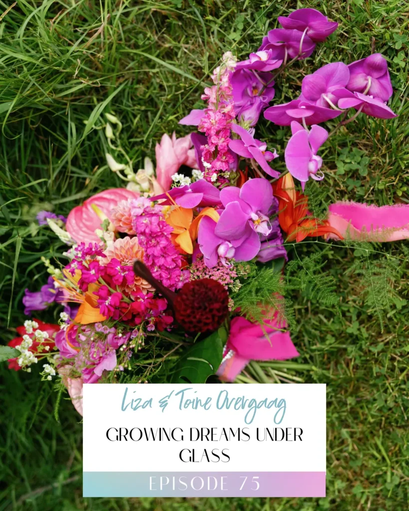 Podcast Episode Title Image for "Growing Dreams Under Glass"