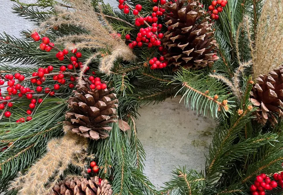 Episode 89: From Farm to Front Door: How to Make Lush, Natural Holiday Wreaths
