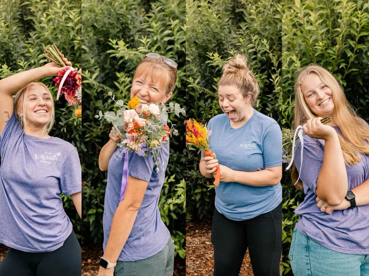 Liza and the Wildly Native Team smiling at the camera
