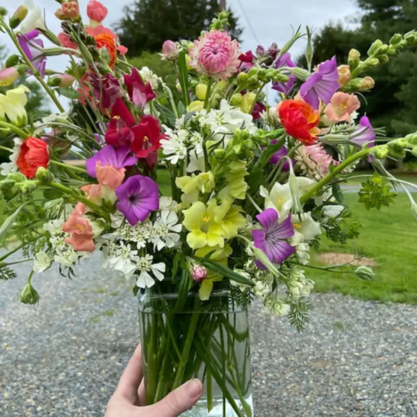 Birthday Flower arrangement by Wildly Native Flower Farm