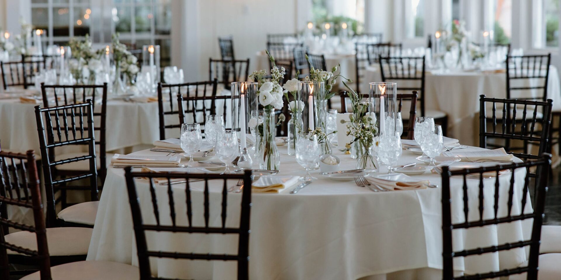 Reception space at Chesapeake Bay Beach Club