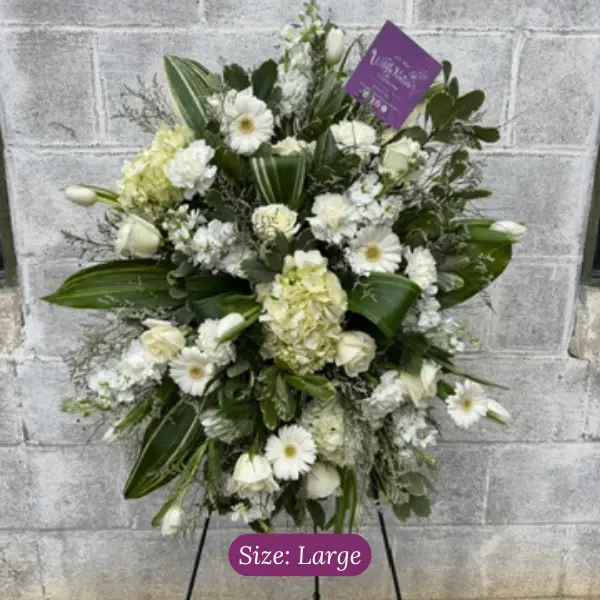 Soft Colors Funeral Easel